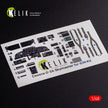 3D Decals Interior Aircraft Cessna O-2A Skymaster small version (for ICM Plastic Model Kit) Scale 1:48 KeliK K48079 USA