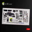 3D Decals Interior Aircraft Cessna O-2A Skymaster small version (for ICM Plastic Model Kit) Scale 1:48 KeliK K48079 USA