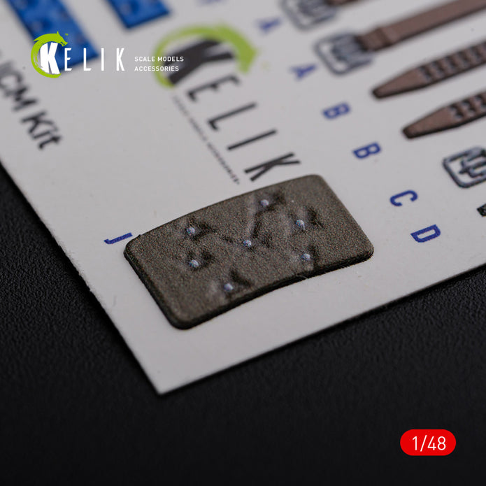 3D Decals Interior Aircraft Mitsubishi KI-21 (for ICM Plastic Model Kit) Scale 1:48 KeliK K48085 Japan (WW2)