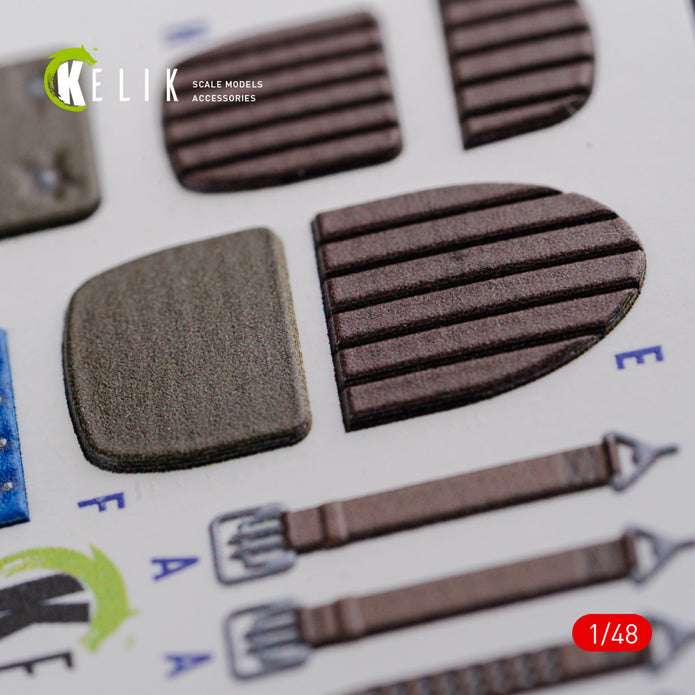 3D Decals Interior Aircraft Mitsubishi KI-21 (for ICM Plastic Model Kit) Scale 1:48 KeliK K48085 Japan (WW2)