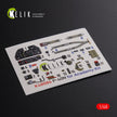 3D Decals Interior Aircraft Curtiss P-40N Warhawk (for Academy Plastic Model Kit) Scale 1:48 KeliK K48086 USA (WW2)