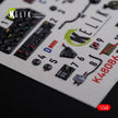 3D Decals Interior Aircraft Curtiss P-40N Warhawk (for Academy Plastic Model Kit) Scale 1:48 KeliK K48086 USA (WW2)