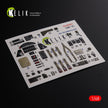 3D Decals Interior Aircraft Grumman TBF-1C Avenger (for Academy Plastic Model Kit) Scale 1:48 KeliK K48087 USA (WW2)