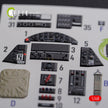 3D Decals Interior Aircraft Grumman TBF-1C Avenger (for Academy Plastic Model Kit) Scale 1:48 KeliK K48087 USA (WW2)