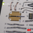 3D Decals Interior Helicopters Boeing Vertol CH-46E Cargo compartment (for Academy Plastic Model Kit) Scale 1:48 KeliK K48091 USA