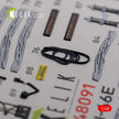 3D Decals Interior Helicopters Boeing Vertol CH-46E Cargo compartment (for Academy Plastic Model Kit) Scale 1:48 KeliK K48091 USA