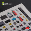 3D Decals Interior Helicopters Boeing Vertol CH-46E Cargo compartment (for Academy Plastic Model Kit) Scale 1:48 KeliK K48091 USA