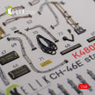 3D Decals Interior Helicopters Boeing Vertol CH-46E Cargo compartment (for Academy Plastic Model Kit) Scale 1:48 KeliK K48091 USA
