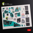 3D Decals Interior Helicopters Mi-24D (Hind-D) (for Trumpeter Plastic Model Kit) Scale 1:48 KeliK K48092 Ukraine/USSR