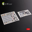 3D Decals Interior Helicopters Boeing CH-47F Chinook (for Italeri Plastic Model Kit) Scale 1:48 KeliK K48093 USA