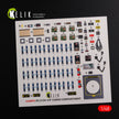 3D Decals Interior Helicopters Boeing CH-47F Chinook (for Italeri Plastic Model Kit) Scale 1:48 KeliK K48093 USA