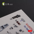 3D Decals Interior Aircraft IL-2 Shturmovik (for Tamiya Plastic Model Kit) Scale 1:48 KeliK K48094 USSR (WW2)