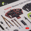 Gloster E28/39 Pioneer. Interior 3D Decals (for Clear Prop Aircraft model kit) Scale 1:48 KeliK K48110