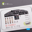 Interior 3D Decals Aircraft AN-2 Colt (for Trumpeter model kit) KeliK K72001 Scale 1:72 Ukraine/USSR