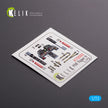 Interior 3D Decals Aircraft Northrop F-5E Tiger II early series 1:72 (for Dream Model kit) KeliK K72002 USA