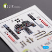 Interior 3D Decals Aircraft Northrop F-5E Tiger II early series 1:72 (for Dream Model kit) KeliK K72002 USA
