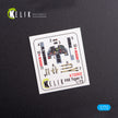 Interior 3D Decals Aircraft Northrop F-5E Tiger II early series 1:72 (for Dream Model kit) KeliK K72002 USA