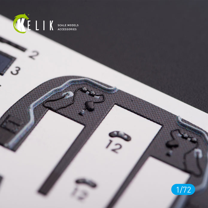 Interior 3D Decals Bell Boeing V22 Osprey (for Hasegawa model kit) KeliK K72005 Scale 1:72 USA