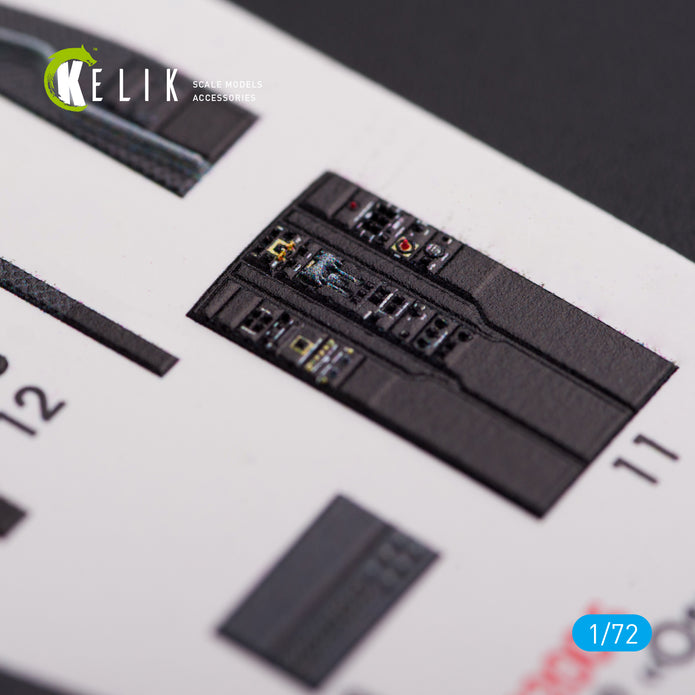 Interior 3D Decals Bell Boeing V22 Osprey (for Hasegawa model kit) KeliK K72005 Scale 1:72 USA