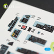 Interior 3D Decals Aircraft McDonnell Douglas F-4C 