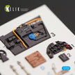 Interior 3D Decals Aircraft Messerschmitt BF109-10G (for Fine Molds model kit) KeliK K72010 Scale 1:72 Germany (WW2)