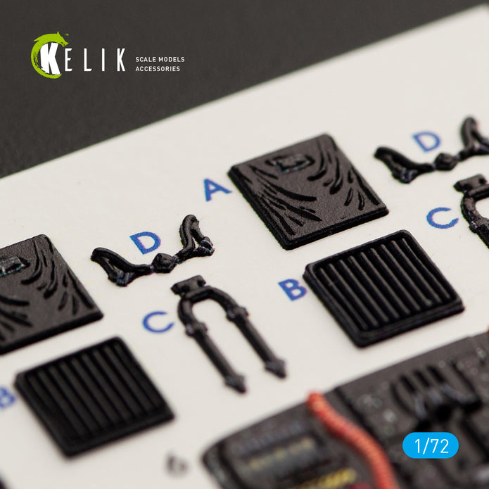 Interior 3D Decals Sikorsky MH-53E Sea Dragon (for Italeri model kit) KeliK K72013 Scale 1:72 USA
