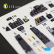 Interior 3D Decals Aircraft McDonnell Douglas RF-4EJ (for Fine Molds model kit) KeliK K72022 Scale 1:72 USA