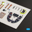 Interior 3D Decals Aircraft Hawker Typhoon Mk.IB (for Airfix model kit) KeliK K72024 Scale 1:72 United Kingdom (WW2)