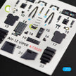 Interior 3D Decals Helicopters Bell AH-1Z VIPER (for Dream Model kit) KeliK K72025 Scale 1:72 USA