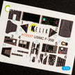 Interior 3D Decals McDonnell Douglas F-35B (for Academy model kit) KeliK K72037 Scale 1:72 USA