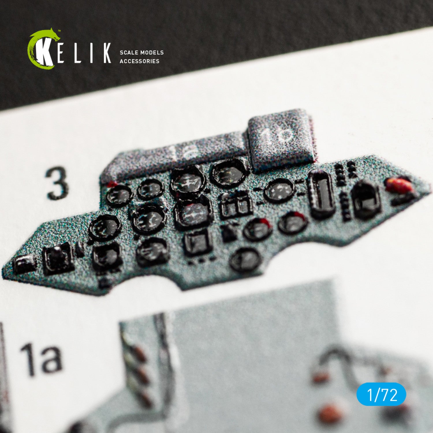 Interior 3D Decals Aircraft SU-27 (for Trumpeter Plastic Model Kit) KeliK K72040 Scale 1:72 Ukraine/USSR