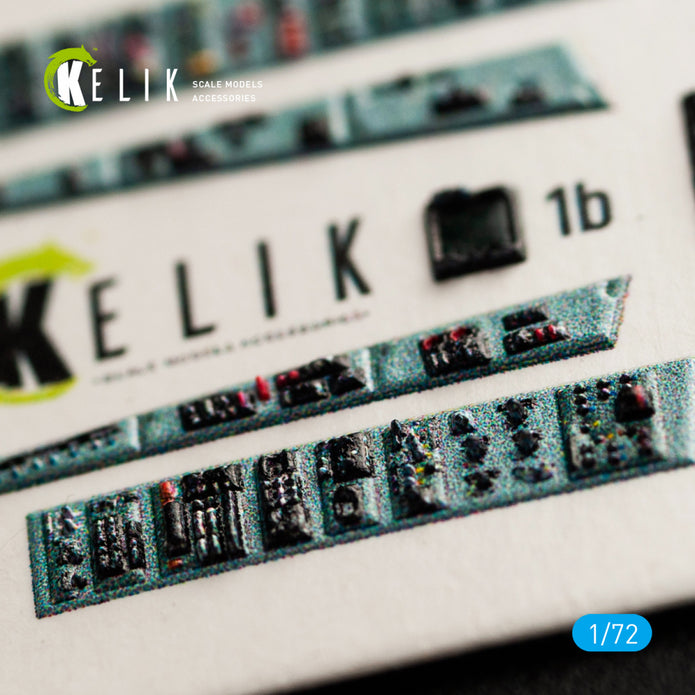 Interior 3D Decals Aircraft SU-27 (for Trumpeter Plastic Model Kit) KeliK K72040 Scale 1:72 Ukraine/USSR
