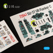 Interior 3D Decals Aircraft SU-27UB (for Trumpeter Plastic Model) KeliK K72041 Scale 1:72 Ukraine/USSR