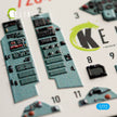 Interior 3D Decals Aircraft SU-27UB (for Trumpeter Plastic Model) KeliK K72041 Scale 1:72 Ukraine/USSR