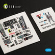 Interior 3D Decals MiG-29 Fulcrum-A 9-12 (for GWH model kit) KeliK K72043 Scale 1:72 Ukraine/USSR