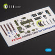 Interior 3D Decals Mitsubishi A6M2B Zero (for Tamiya model kit) KeliK K72046 Scale 1:72 Japan (WW2)