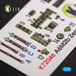 Interior 3D Decals Mitsubishi A6M2B Zero (for Tamiya model kit) KeliK K72046 Scale 1:72 Japan (WW2)