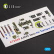 Interior 3D Decals Mitsubishi A6M3 Zero (for Tamiya model kit) KeliK K72049 Scale 1:72 Japan