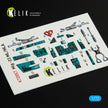Interior 3D Decals MiG-23 ML/MLA (for ClearProp model kit) Scale 1:72 KeliK K72057 Ukraine/USSR