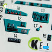 Interior 3D Decals MiG-23 ML/MLA (for ClearProp model kit) Scale 1:72 KeliK K72057 Ukraine/USSR