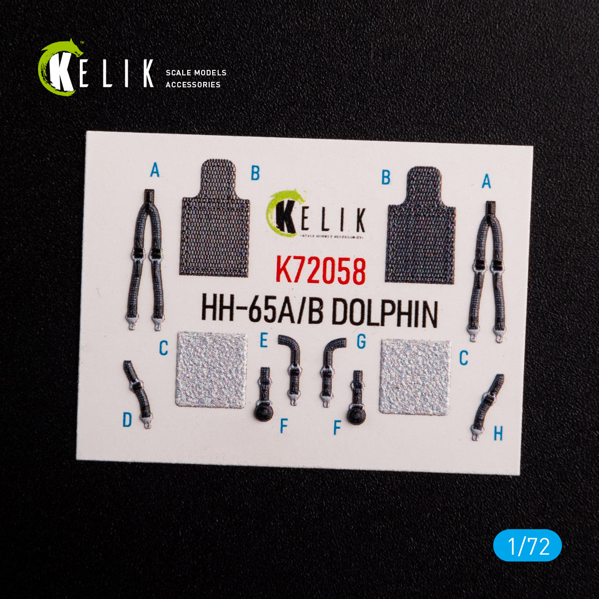 Interior 3D Decals HH-65A/B Dolphin Helicopter (for Dream model kit) Scale 1:72 K72058 European Union