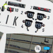 Interior 3D Decals Consolidated PBY-5A Catalina (for Academy Model Kit) Scale 1:72 KeliK K72061 USA (WW2)