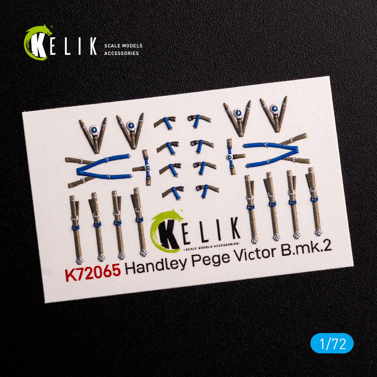 Handley Page Victor B Mk2 Interior 3D Decals (for Airfix Model Kit) Scale 1:72 K72065 United Kingdom