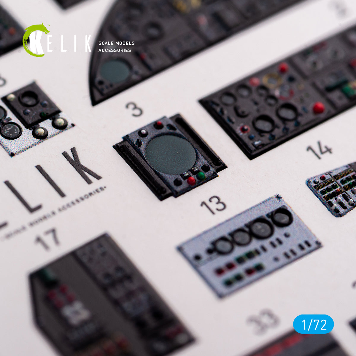Handley Page Victor B Mk2 Interior 3D Decals (for Airfix Model Kit) Scale 1:72 K72065 United Kingdom