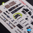 Messerschmitt Me410A-1 Interior 3D Decals (for Airfix Model Kit)  Scale 1:72 KeliK K72069 Germany (WW2)