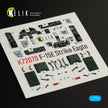 McDonnell Douglas F-15E Strike Eagle Interior 3D Decals (for Hasegawa Model Kit)  Scale 1:72 KeliK K72070 USA