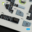 McDonnell Douglas F-15E Strike Eagle Interior 3D Decals (for Hasegawa Model Kit)  Scale 1:72 KeliK K72070 USA