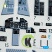 F-15J Eagle Interior 3D Decals (for PLATZ Model Kit) Scale 1:72 KeliK K72071 Japan