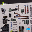Kawanishi N1K1-Ja Shiden Type 11 Interior 3D Decals (for Tamiya Model Kit) Scale 1:72 KeliK K72075 Japan (WW2)
