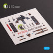 Amx Ghibli Interior 3D Decals (for Italeri Model Kit) Scale 1:72 KeliK K72076 Brazil